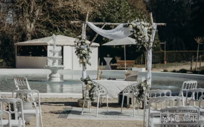 Décoration de mariage bohème au Luxembourg