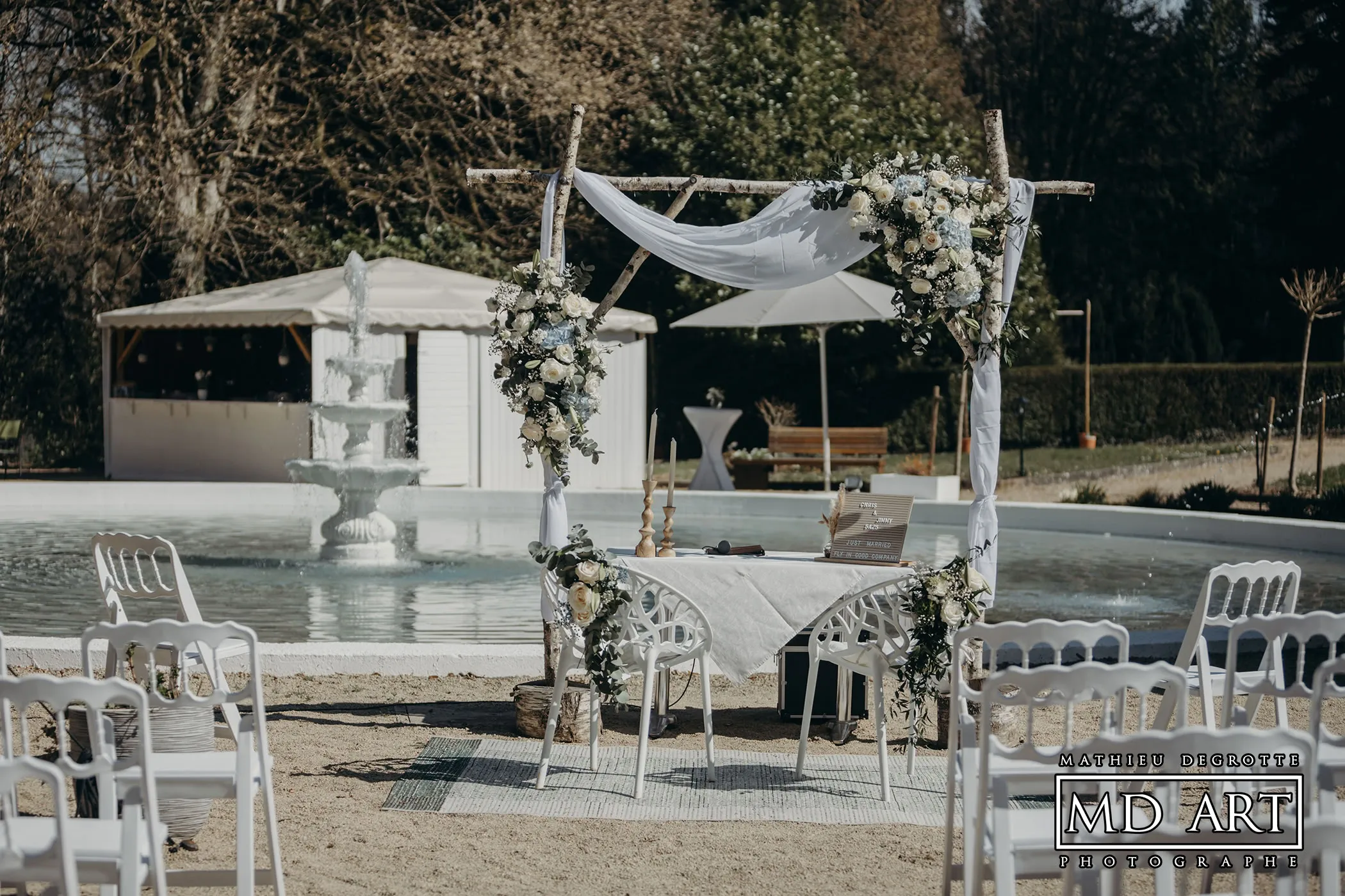 Décoration de mariage bohème au Luxembourg