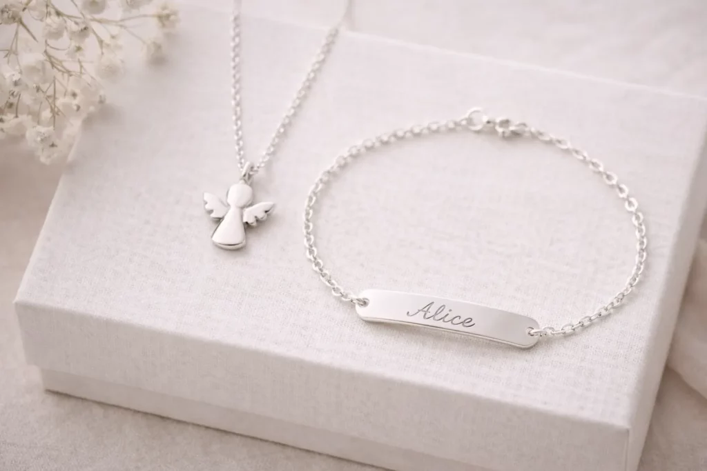 bijoux de baptême de fille