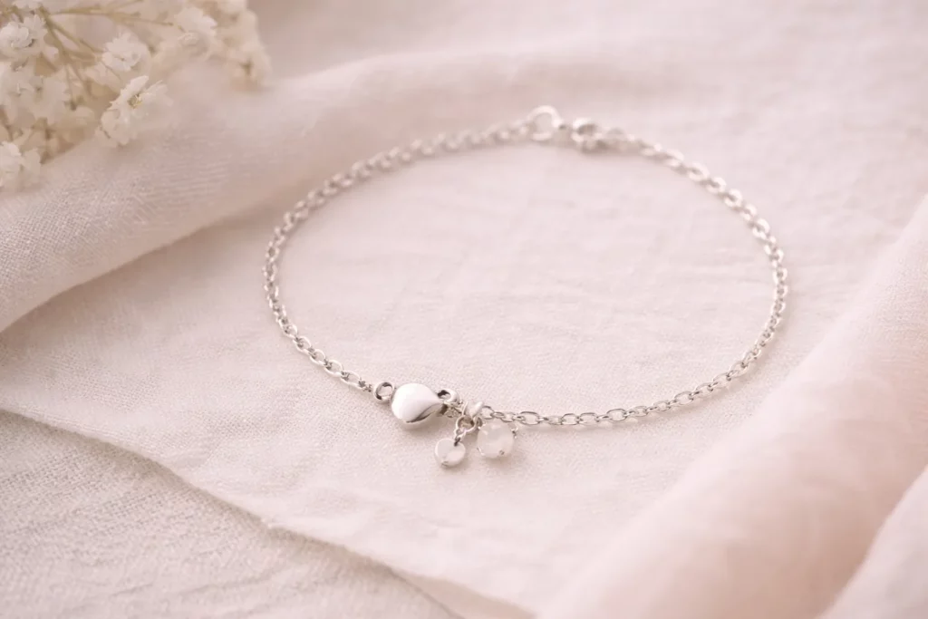 bracelet en argent délicat