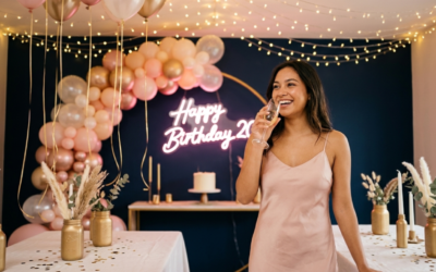 Anniversaire 20 ans : idées déco et organisation
