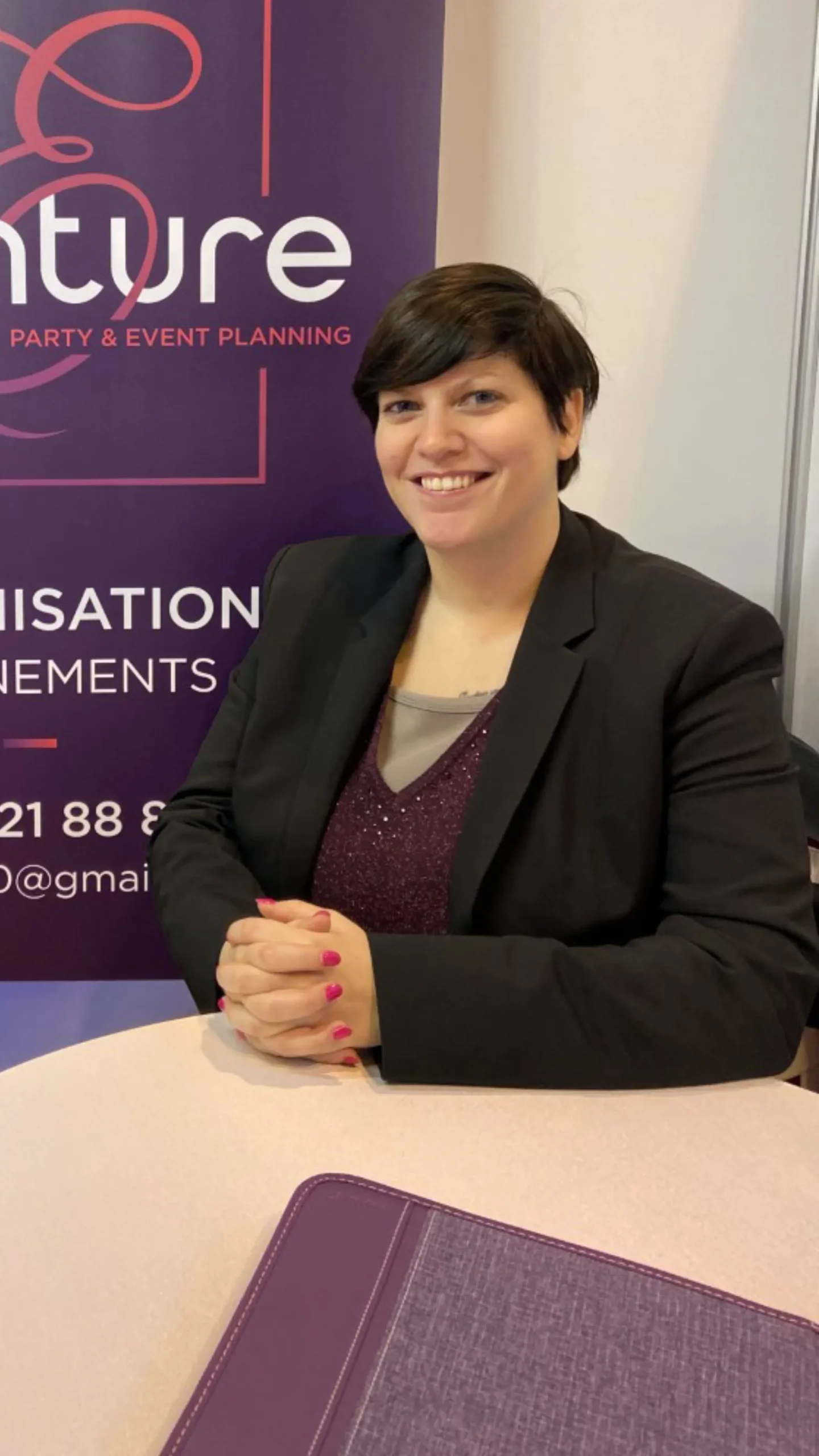 Laura, fondatrice d'Eventure, wedding planner au Luxembourg
